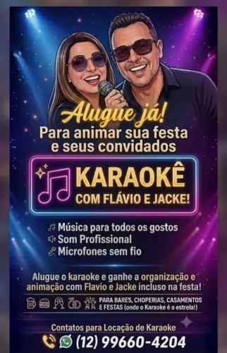 Sua Festa c/o karaoke completo!