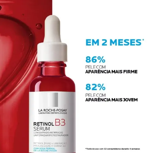Sérum facial retinol B3 rejuvenescimento