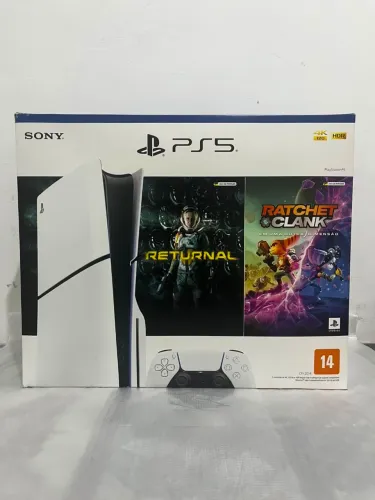 Ps5 Slim Com Leitor / Aceito cartão