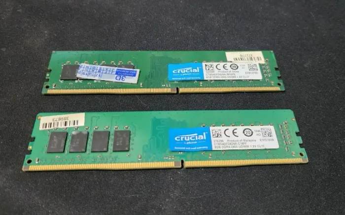 16GB Memória RAM DDR4 2400MHz (2x8GB) Crucial