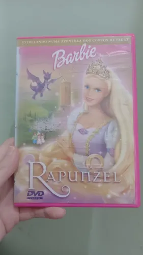DVD Barbie a Rapunzel original 