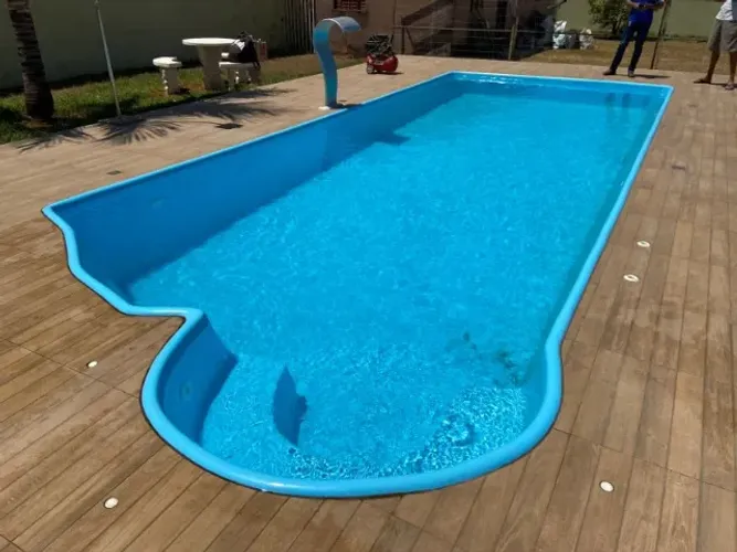 PISCINA DE 8,40 MTS COM AQUECIMENTO SOLAR - ULTIMA SEMANA DE PROMOÇÃO
