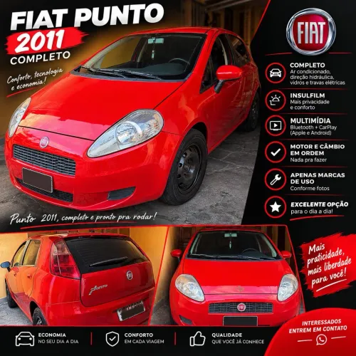 Fiat Punto Attractive 1.4 Fire Flex 8V 5P 2011