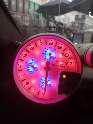 Conta giro automotivo 4 em 1