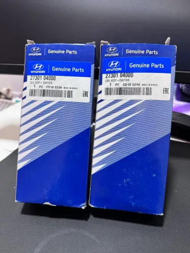 Par de Bobinas De Ignição Hyundai Hb20 Veloster Creta 27301-04000