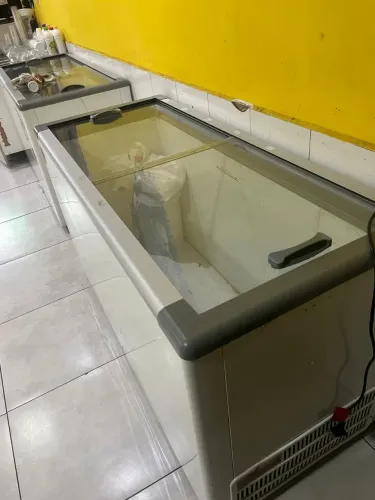 Frezzer tampa de de Vidro Zerado 