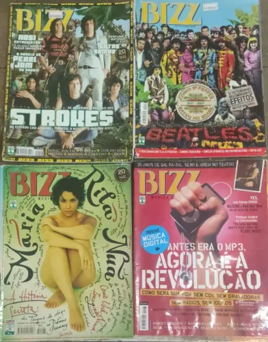 REVISTAS SHOWBIZZ - LOTE (R$ 15,00 unidade)