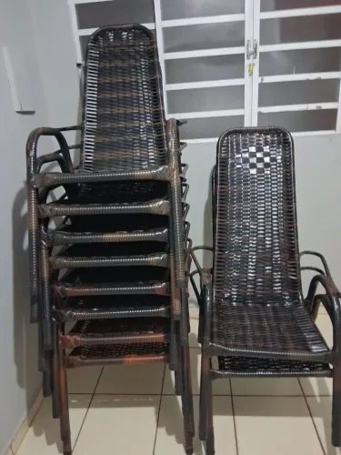 Cadeira de junco