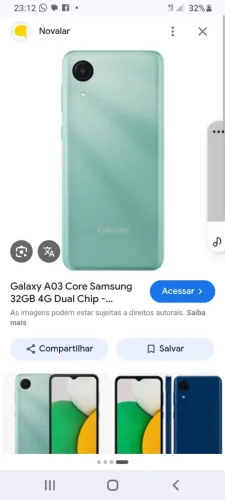 Celular a03 core