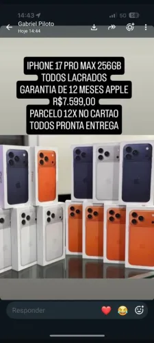 IPHONE 17 PRO MAX DE 256 GB