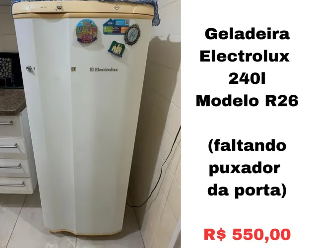 Geladeira Electrolux 240L