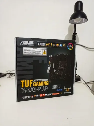 Placa Mãe Asus TUF Gaming B550M-Plus - AM4 - mATX - Produto Novo