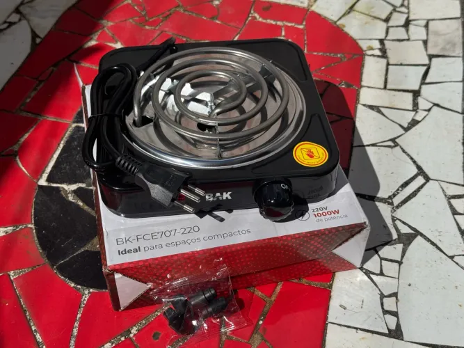 Fogão Elétrico 1000W 1 BOCA!! LACRADO!! PROMOÇÃO!!