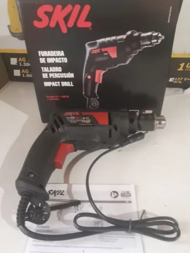 Furadeira skil 570w função impacto 110v
