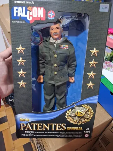 Falcon Boneco General Series Patentes Estrela Lacrado Novo