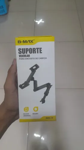 Suporte veicular para encosto de cabeça encaixe universal
