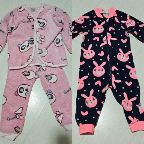 Pijamas de inverno infantil (tamanho 2)