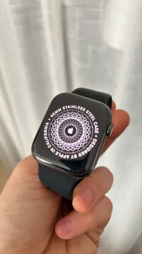 Apple Watch Series 9 Inox 45mm tela Safira