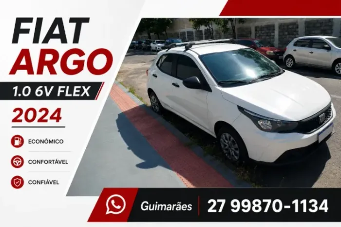 Fiat Argo 1.0 6V Flex. 2024