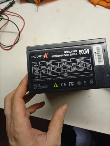 Fonte gamer PowerX 500w