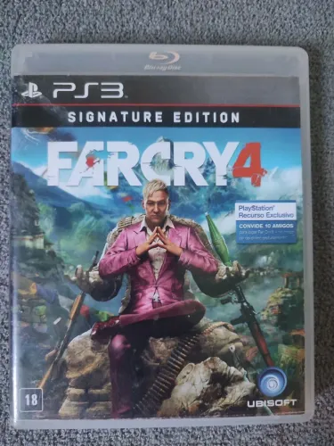 Far Cry 4 Signature Edition Ps3 (R$ 80 é o valor para venda local sem Olx pay)