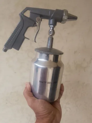 Pistola para jateamento de areia nova. Somente ligações.