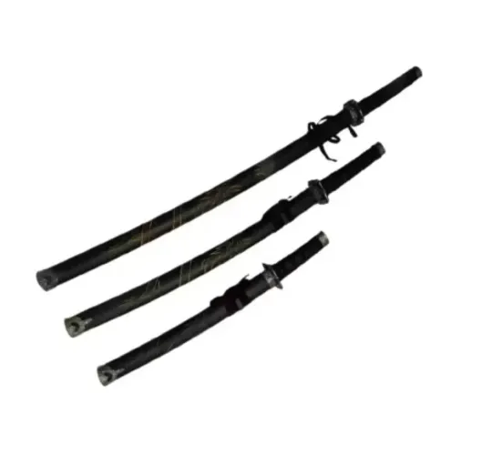 Espada Katana kit 3 espadas (sem corte)