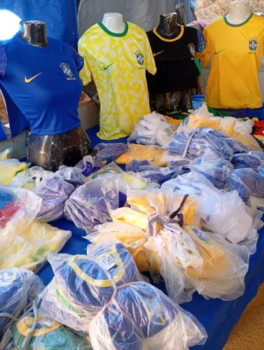 Camisas da copa de criança e adulto no atacado 