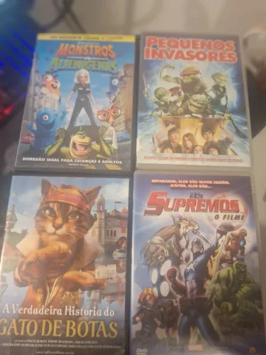 LOTE 71 DVDS INFANTIS - COM CLÁSSICOS