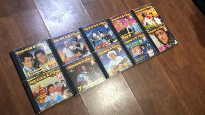 Coleção Sertanejo E Forró No J T 10 Cds - Tudo Excelente!