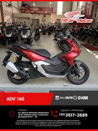 HONDA ADV 160 0KM - PRONTA ENTREGA
