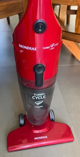Aspirador Mondial AP-36 Turbo Cycle, 2x1 (mão e chão), vermelho, 220v