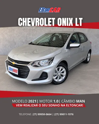 Chevrolet Onix Hatch LT 1.0 12V Flex Mec. 4P 2021