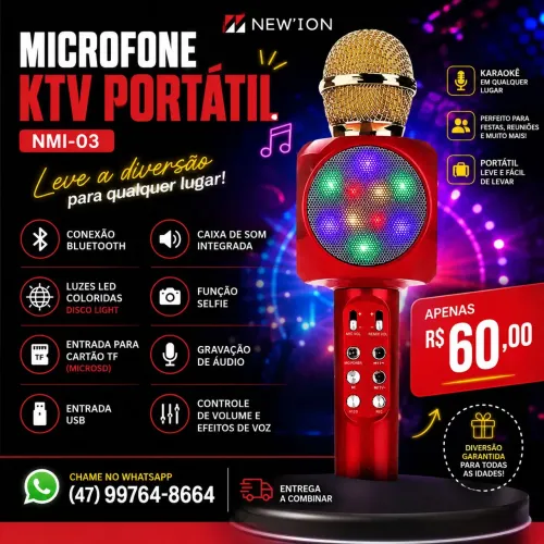 Microfone infantil