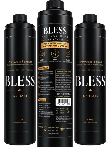 Selagem capilar profissional - BLESS - GS HAIR