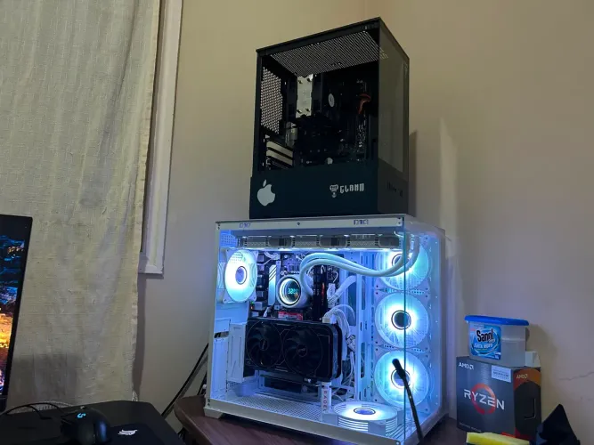 Gabinete Aquário + 5 Fans + Watercooler