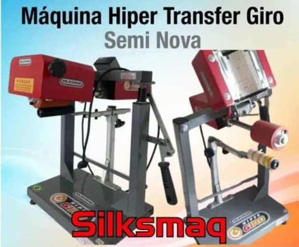 Máquina Hiper transfer giro silksmaq
