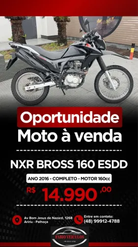 Bros 160 Ano 2016 super conservada 