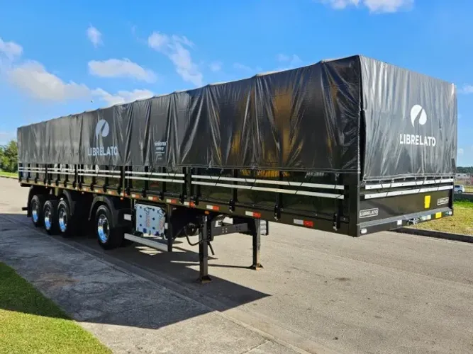 4 eixo Graneleira Librelato Ano 2026 0km Pronta Entrega 13.5 x 1.80 C/Pneu Roda Alumínio