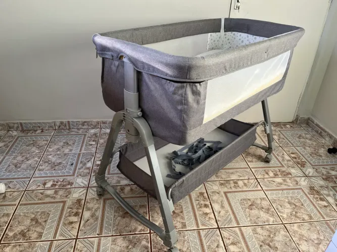 Berço Moisés Co-bed 3 em 1 KaBaby com Colchão e Mosquiteiro