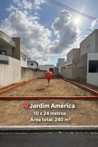 Vendo Terreno 240m no Condomínio FechadoJardim América, Antares, Maceió