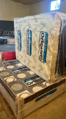 Cama box casal novas embaladas entregamos