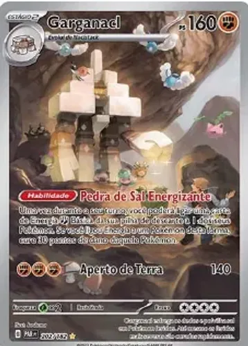 Lote com 4 Cartas Pokémon