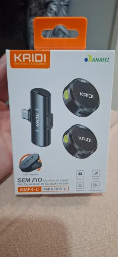 Microfone de lapela