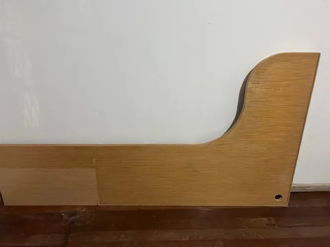 Mesa de madeira legítima em L