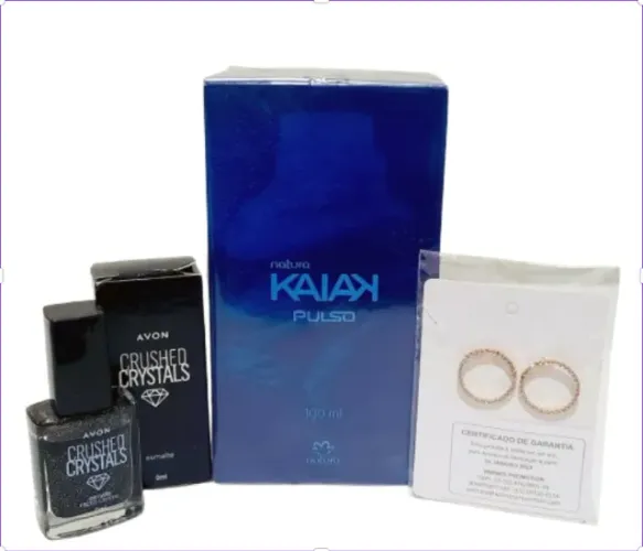 Kit Presente Deo Colonia Kaiak Pulso Masculino + Brindes