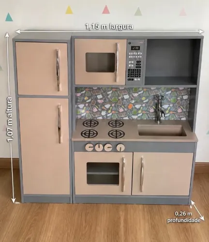 Cozinha em MDF Infantil