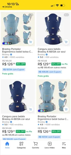 Sling , canguru bebe 