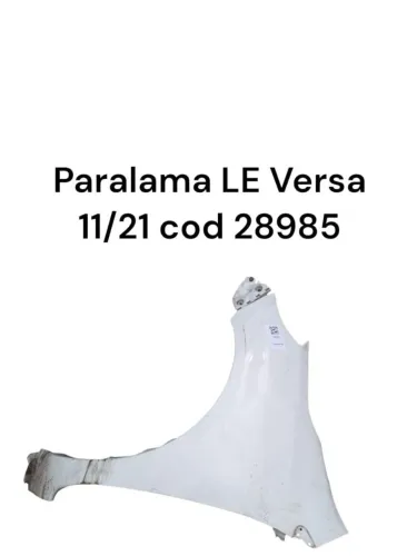 Paralama esquerdo versa 
