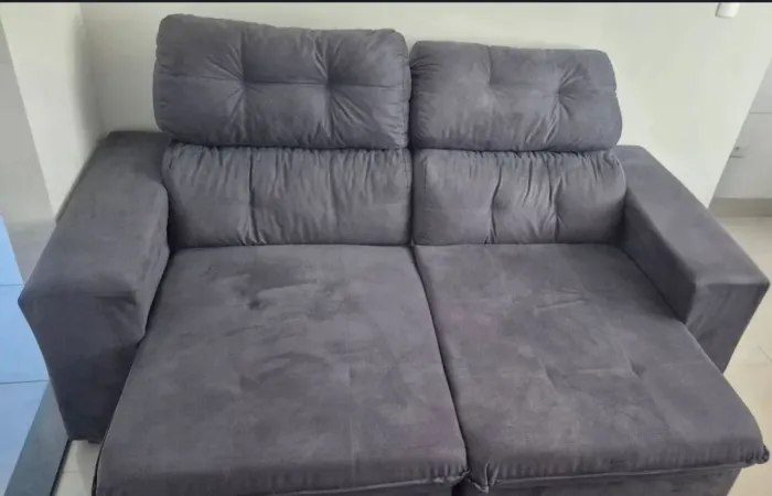 Sofá retrátil 2m chumbo